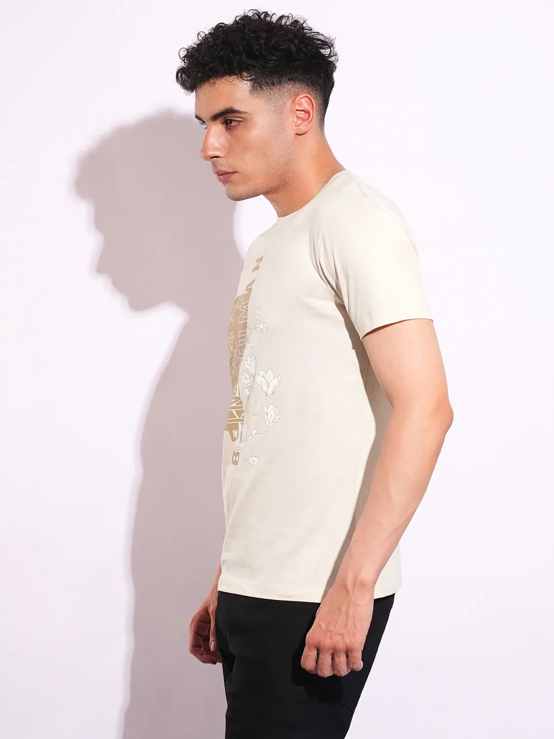 Slim Fit Men's Short Sleeves T-Shirt by Being Human Clothing - Image 2
