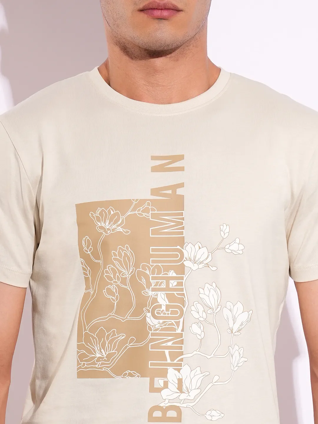 Slim Fit Men's Short Sleeves T-Shirt by Being Human Clothing - Image 5