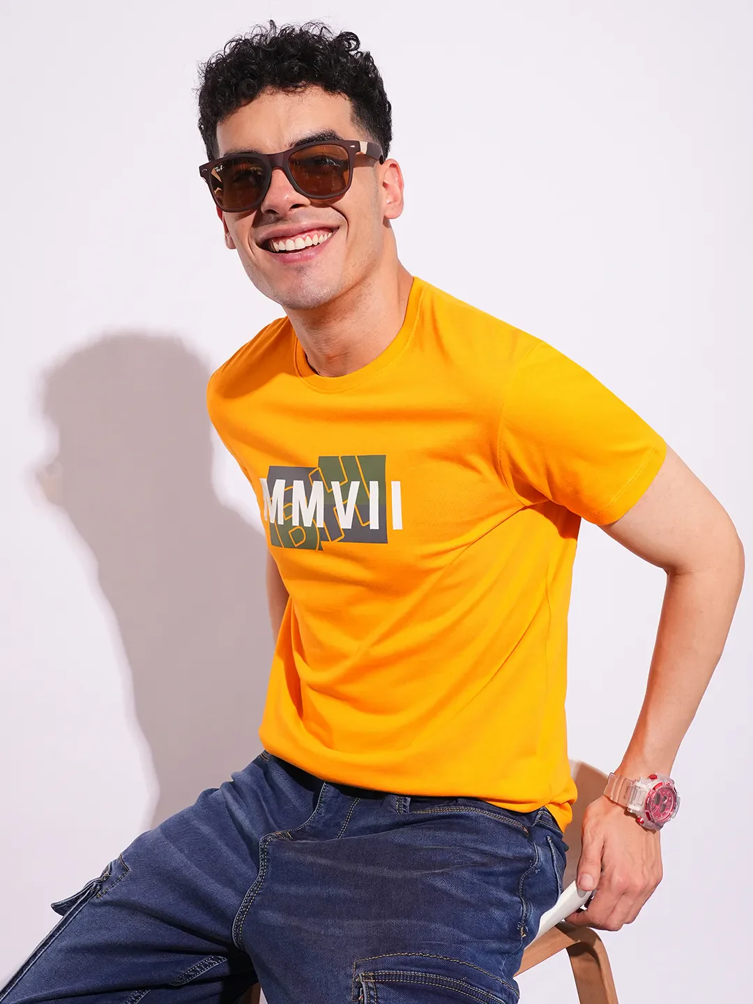 Slim Fit Men's Short Sleeves T-Shirt by Being Human Clothing - Image 6