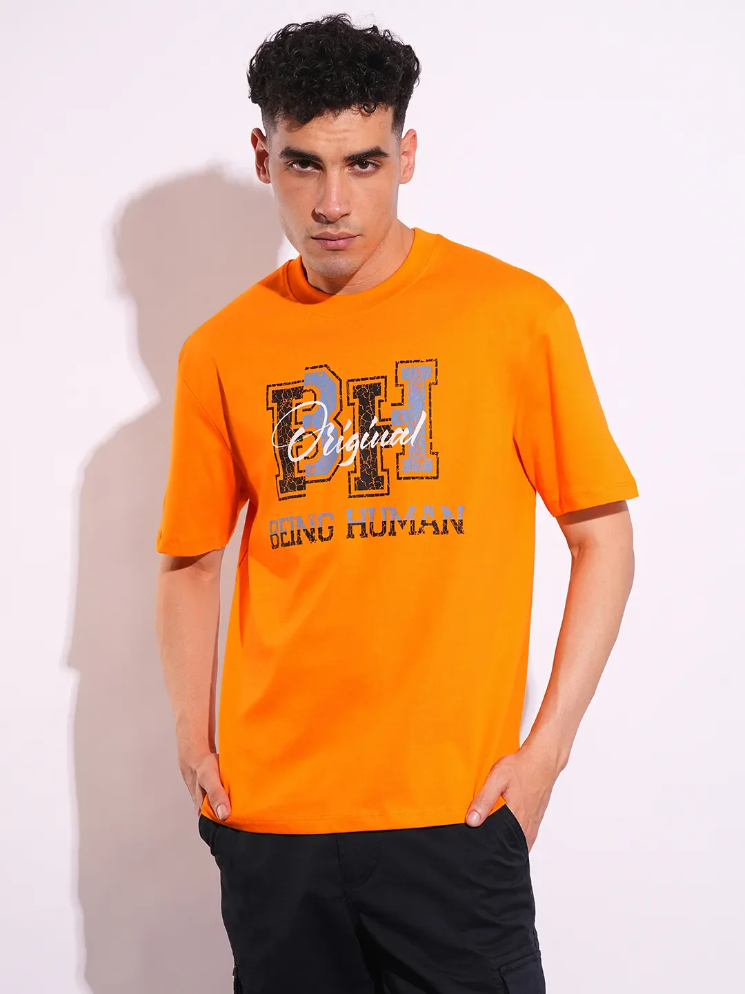 Easy Fit Men's Short Sleeves T-Shirt by Being Human Clothing