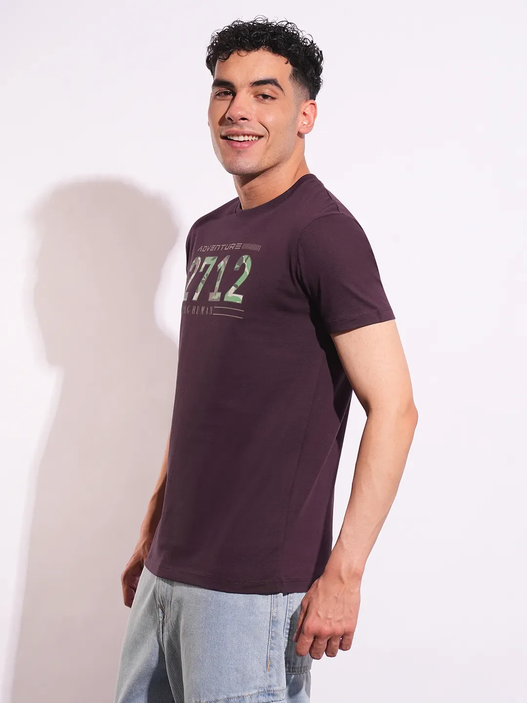 Slim Fit Men's Short Sleeves T-Shirt by Being Human Clothing - Image 2