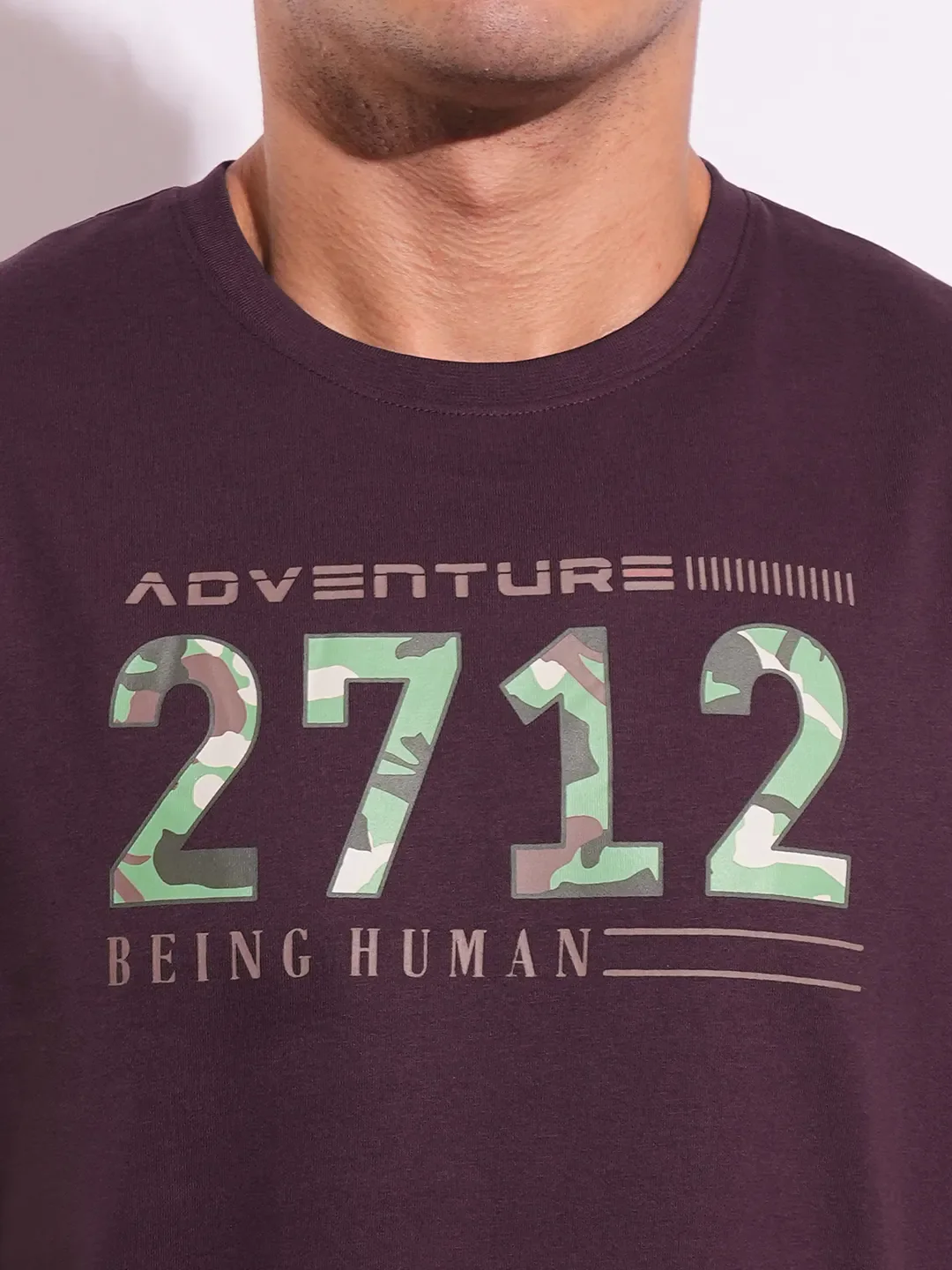 Slim Fit Men's Short Sleeves T-Shirt by Being Human Clothing - Image 5