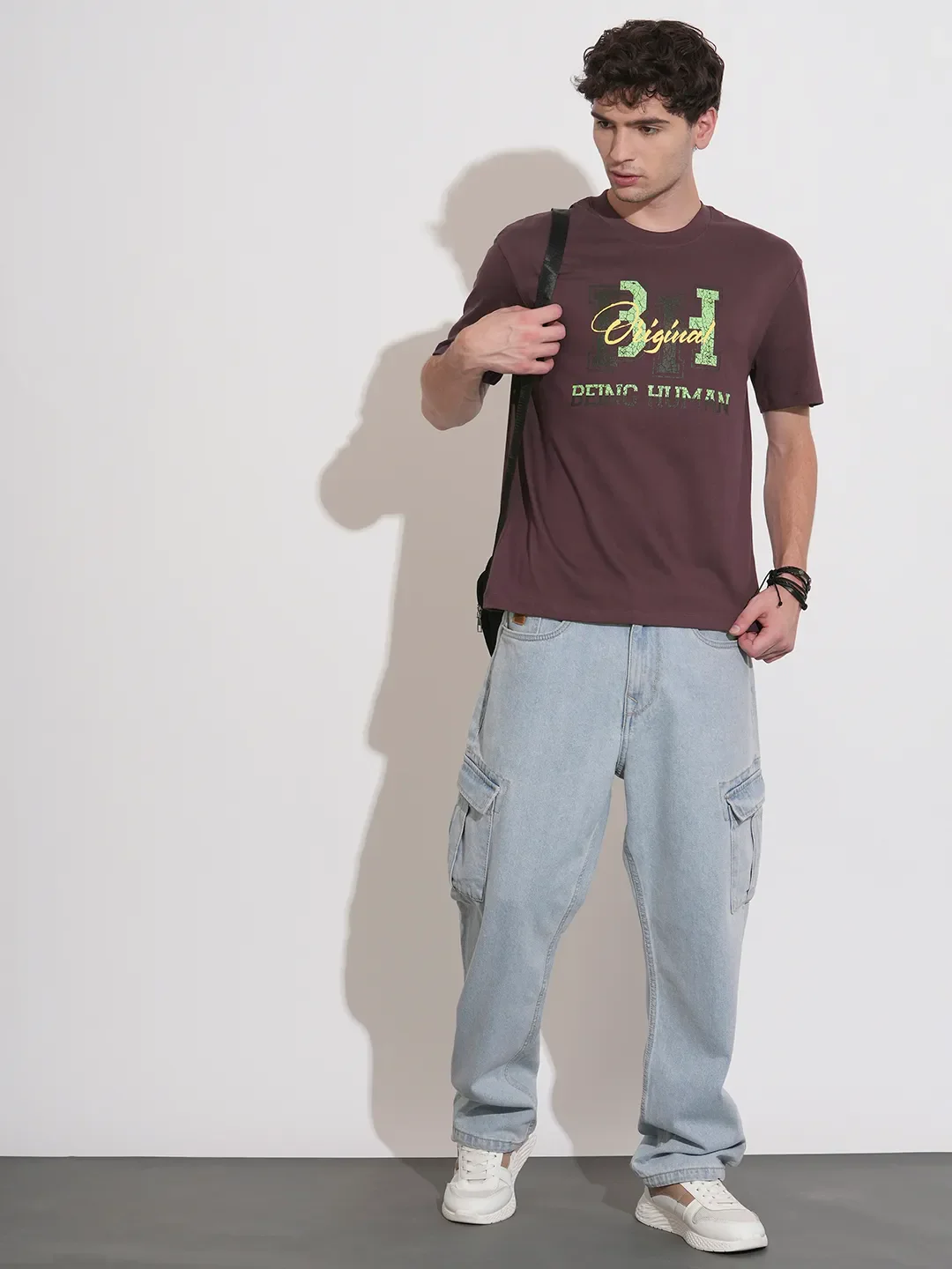 Easy Fit Men's Short Sleeves T-Shirt by Being Human Clothing - Image 4