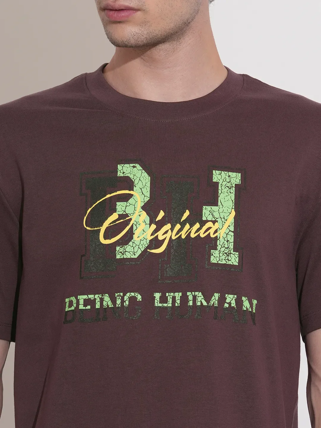 Easy Fit Men's Short Sleeves T-Shirt by Being Human Clothing - Image 5