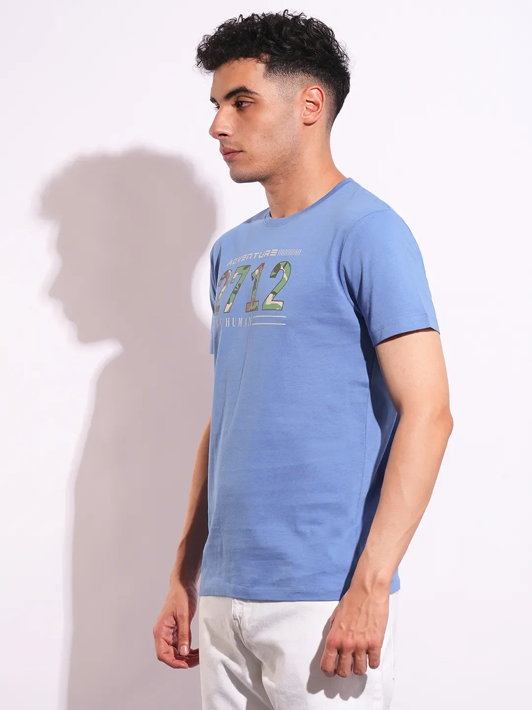 Slim Fit Men's Short Sleeves T-Shirt by Being Human Clothing - Image 2