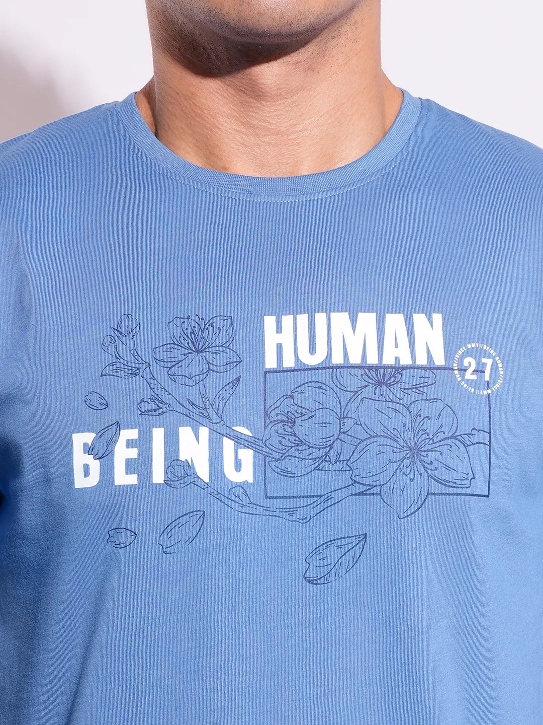 Slim Fit Men's Short Sleeves T-Shirt by Being Human Clothing - Image 5