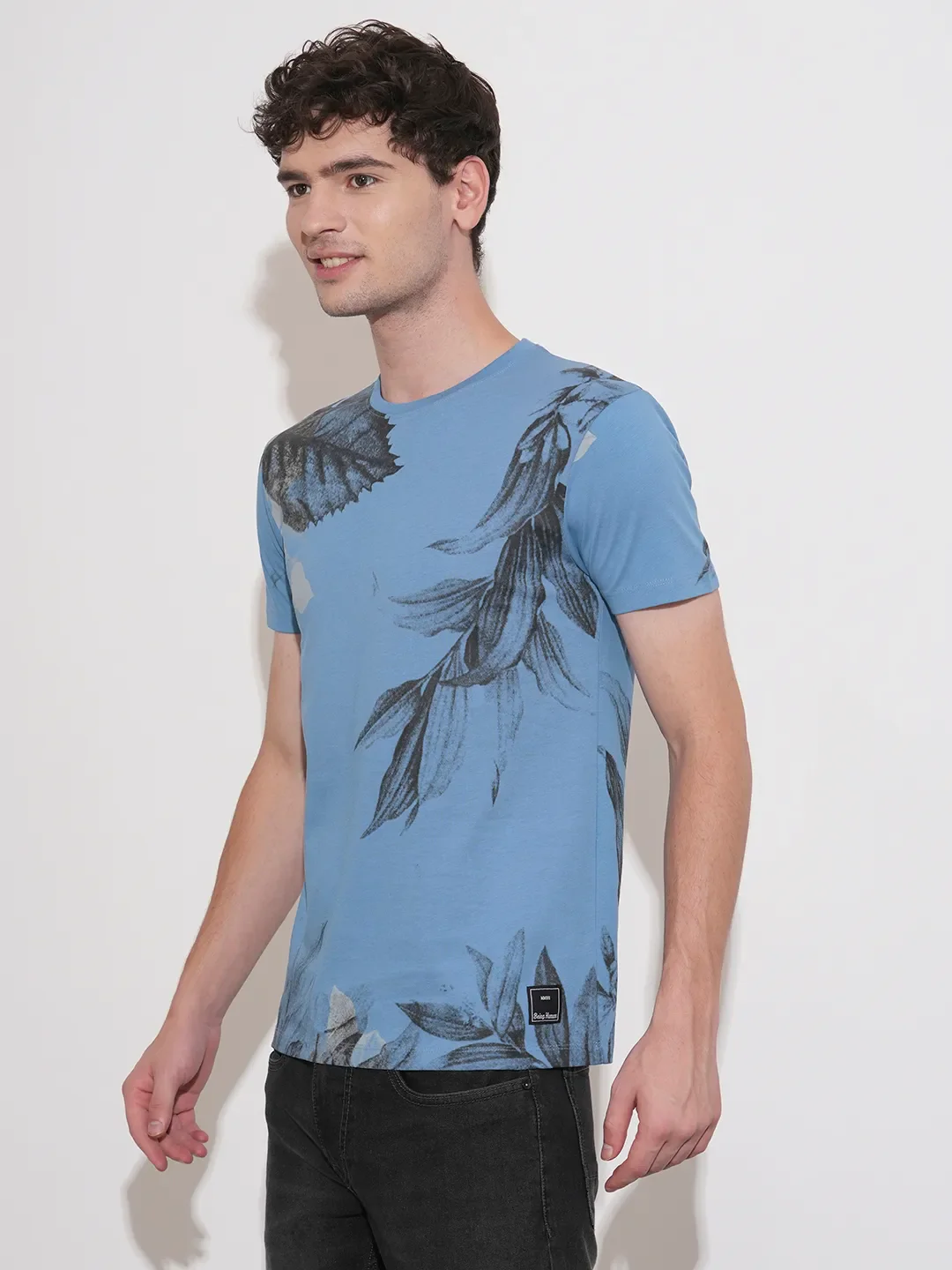 Slim Fit Men's Short Sleeves T-Shirt by Being Human Clothing - Image 2