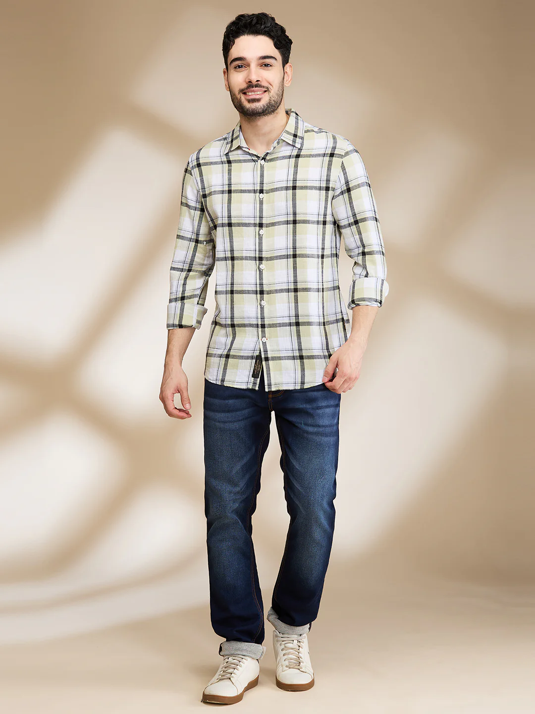 Pista Slim Fit Regular Collar Men's Shirt by Being Human Clothing - Image 2