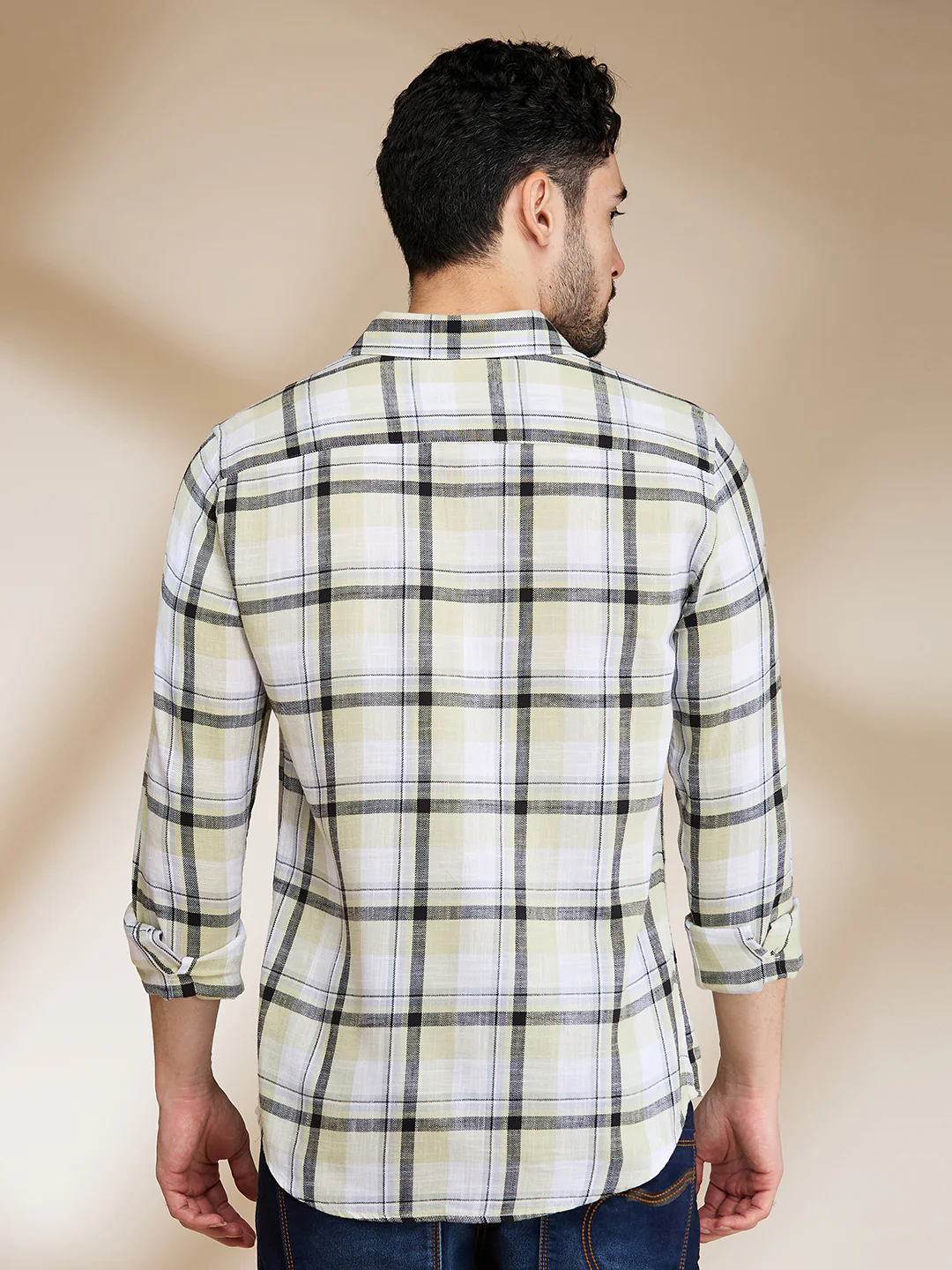 Pista Slim Fit Regular Collar Men's Shirt by Being Human Clothing - Image 3