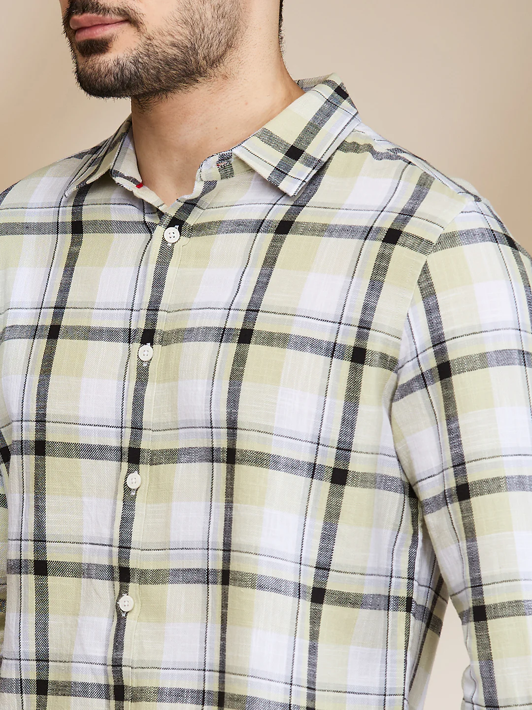 Pista Slim Fit Regular Collar Men's Shirt by Being Human Clothing - Image 5