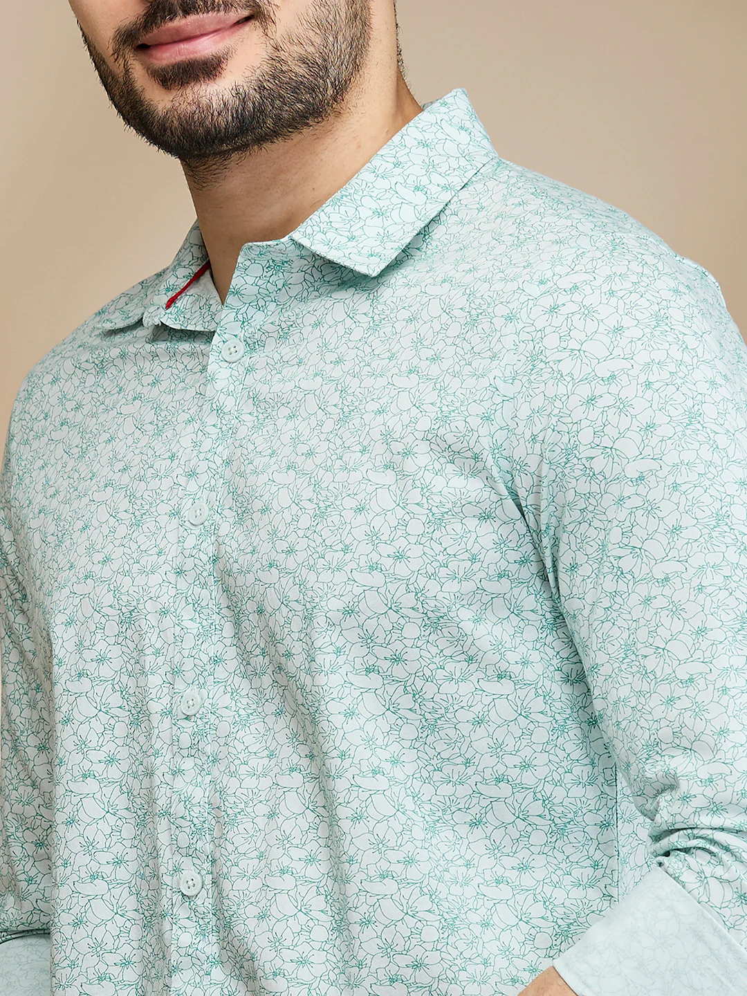 Pista Slim Fit Regular Collar Men's Shirt by Being Human Clothing - Image 5