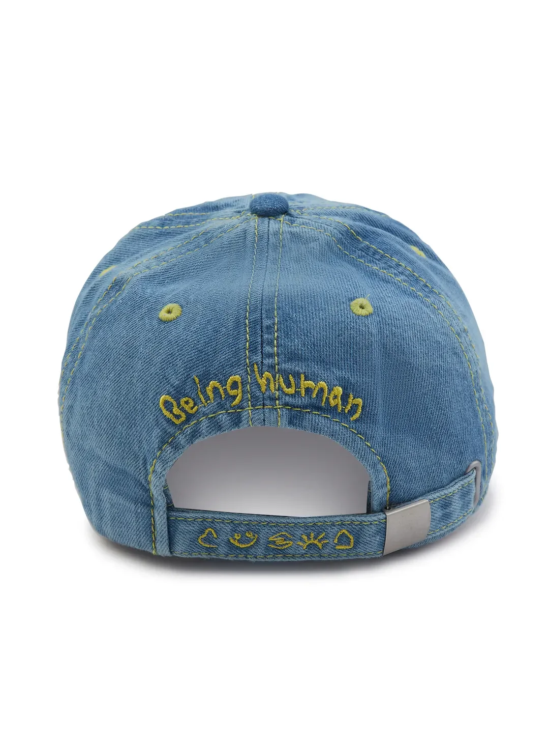 Blue Unisex Cap by Being Human Clothing - Image 4