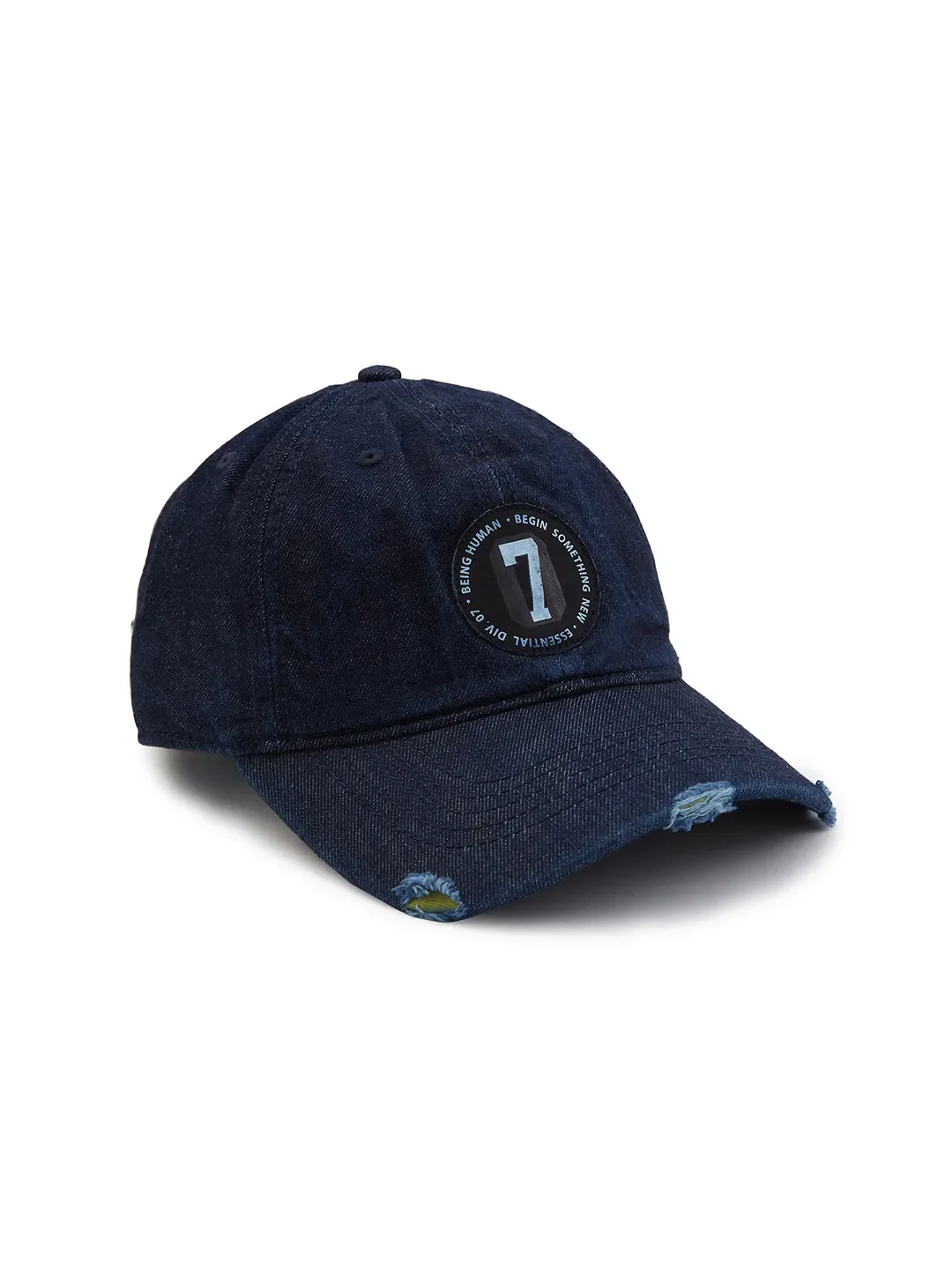 Blue Unisex Cap by Being Human Clothing - Image 2