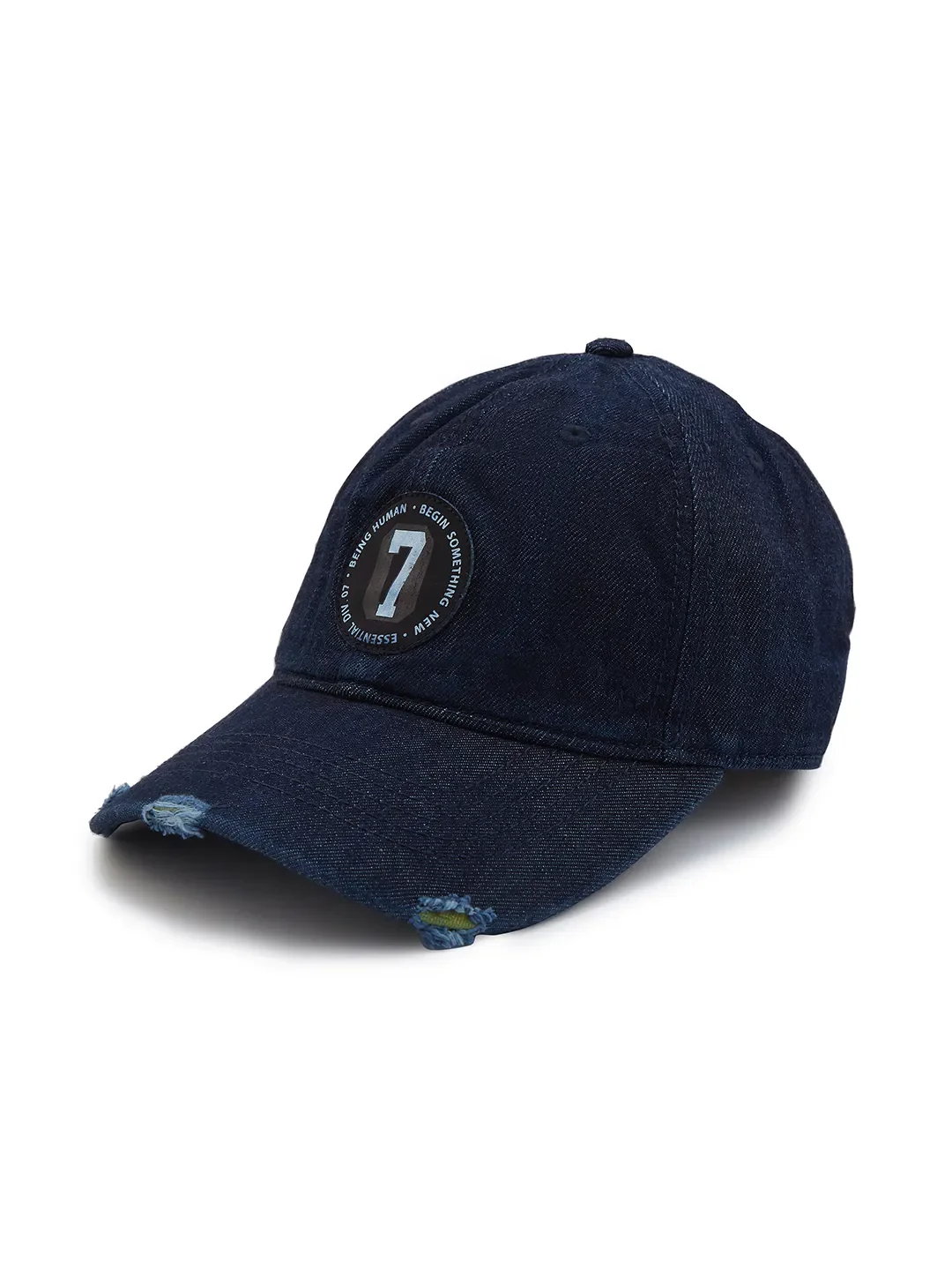 Blue Unisex Cap by Being Human Clothing - Image 3