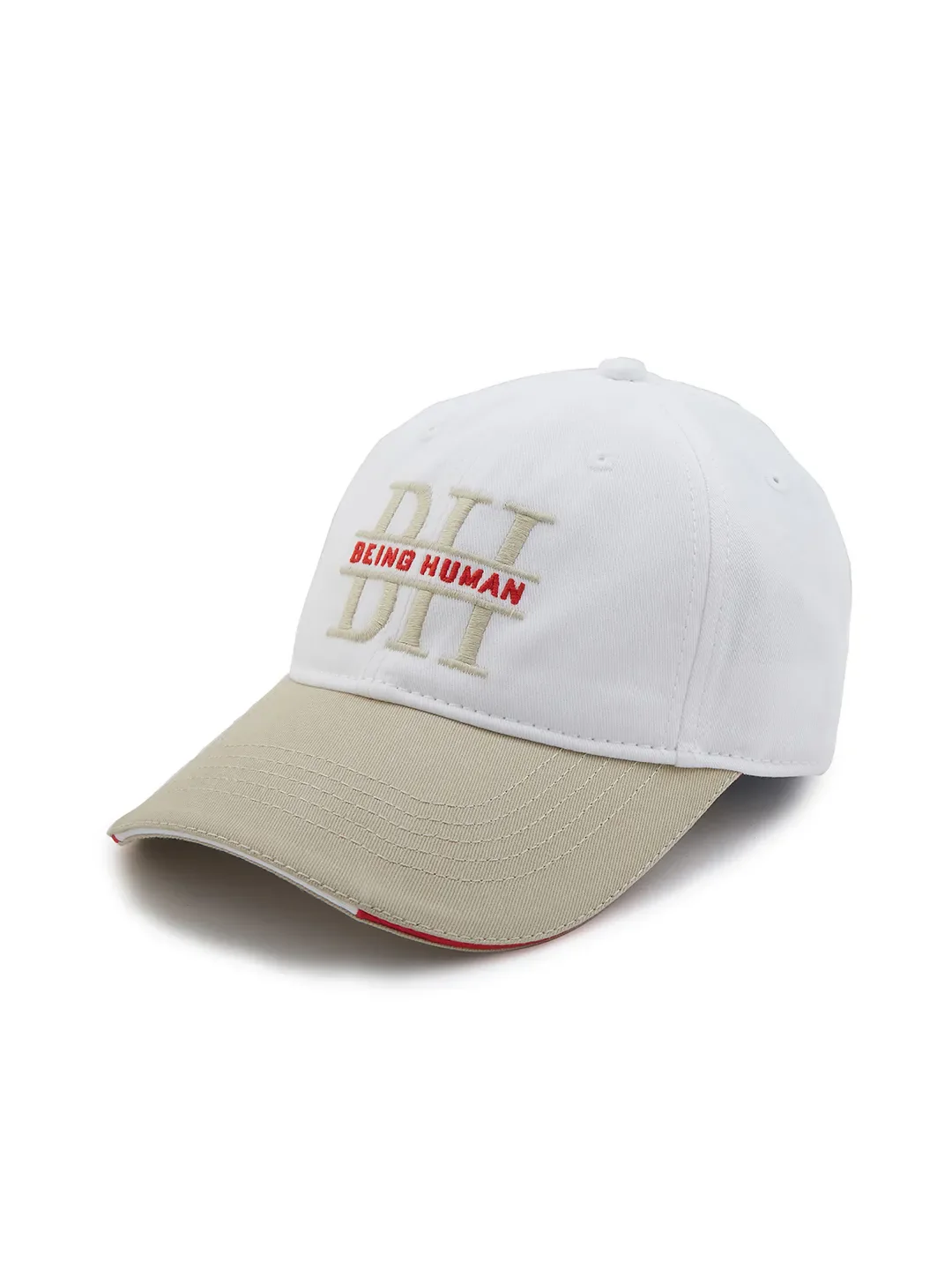 White Unisex Cap by Being Human Clothing - Image 3