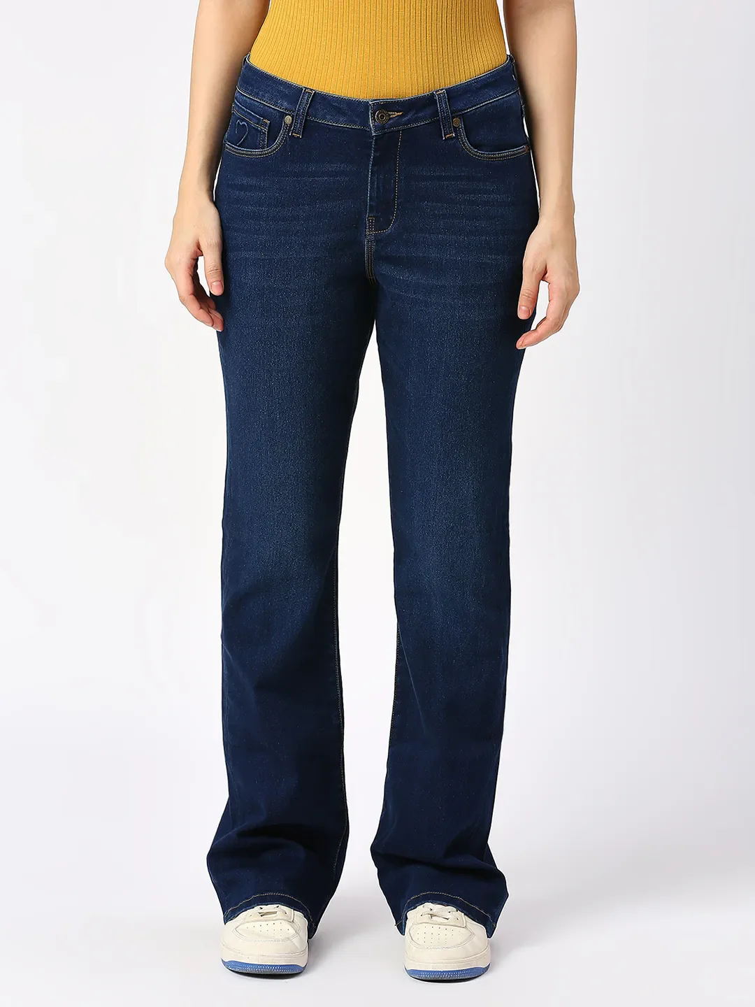 Indigo Boot Cut Fit Women's Denims by Being Human Clothing