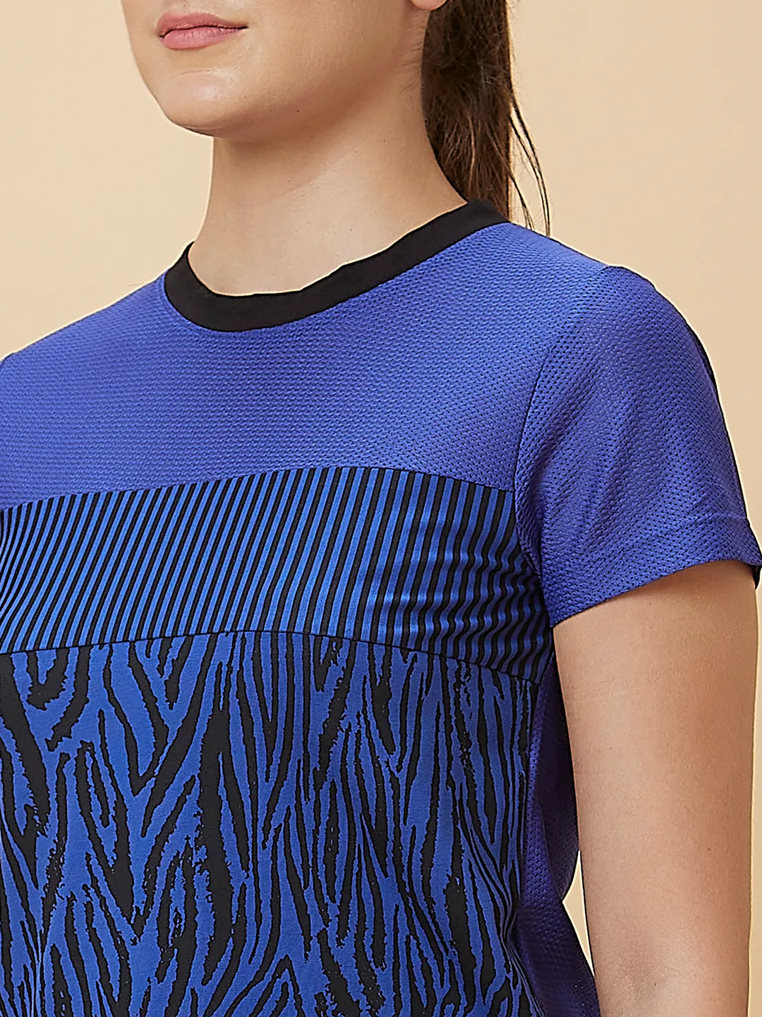 Cobalt Short Sleeve Women's T-Shirt By Being Human Clothing - Image 5