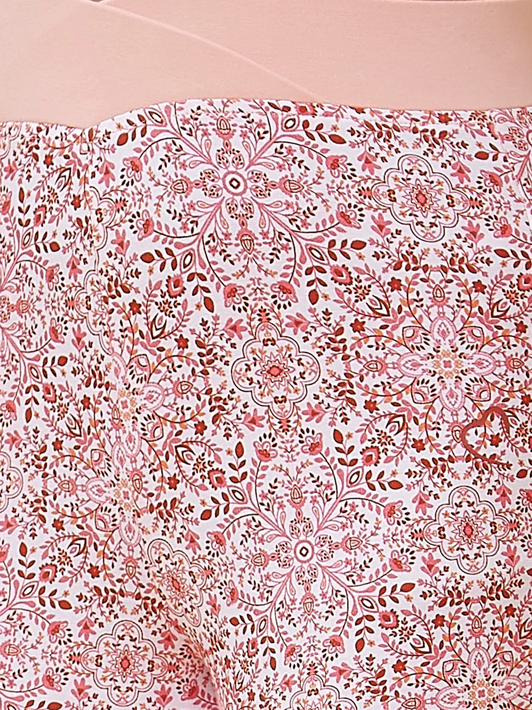 Pink Slim Fit Women's Leggings By Being Human Clothing - Image 5
