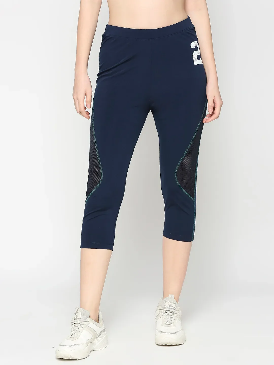 Blue Women's Leggings by Being Human Clothing
