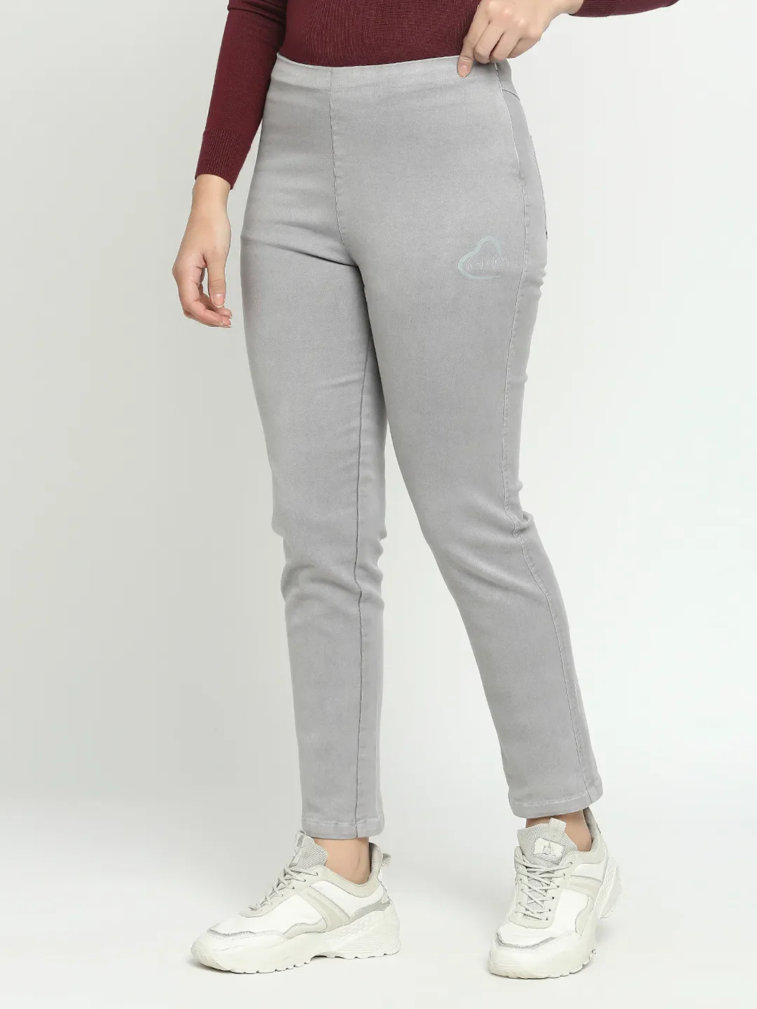 Green Women's Leggings by Being Human Clothing - Image 2