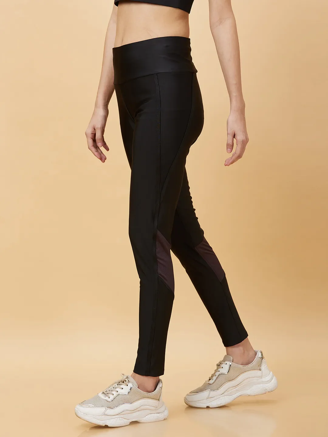 Black Women's Track Pants By Being Human Clothing - Image 4