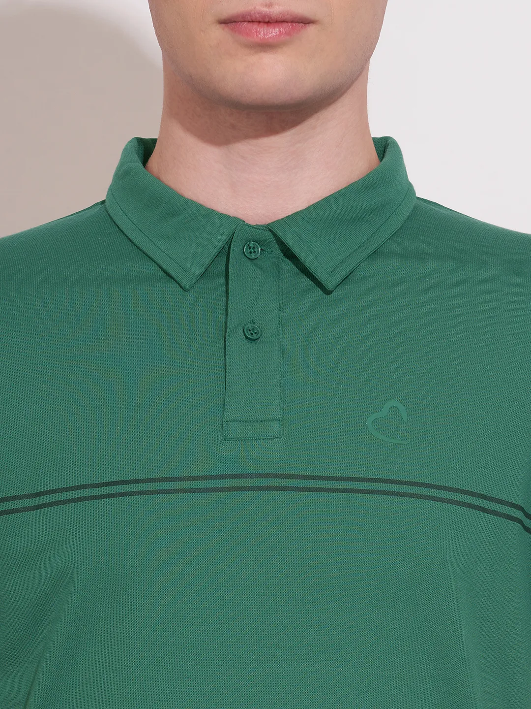 Blue Regular Fit Men's Polo T-Shirt by Being Human Clothing - Image 5