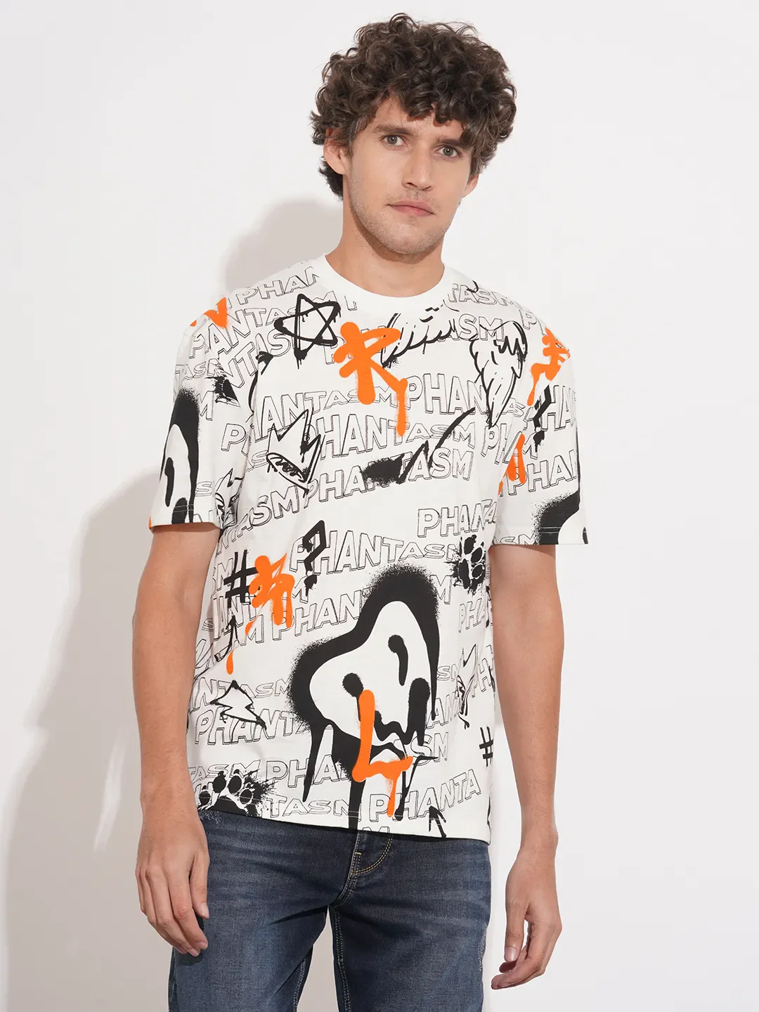 Blue Easy Fit Men's Short Sleeves T-Shirt by Being Human Clothing