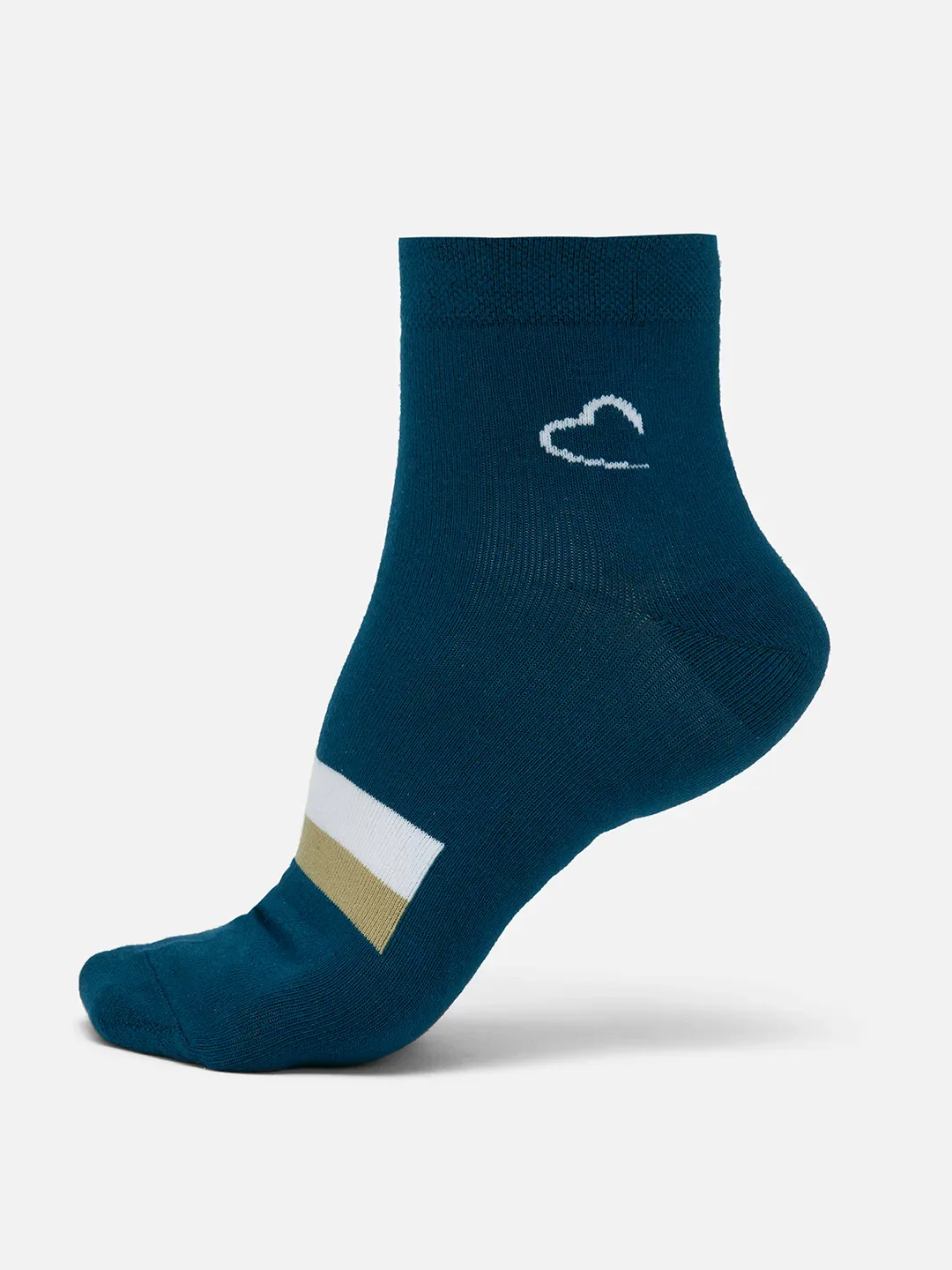 Black Cotton Blend Men's Socks by Being Human Clothing - Image 5