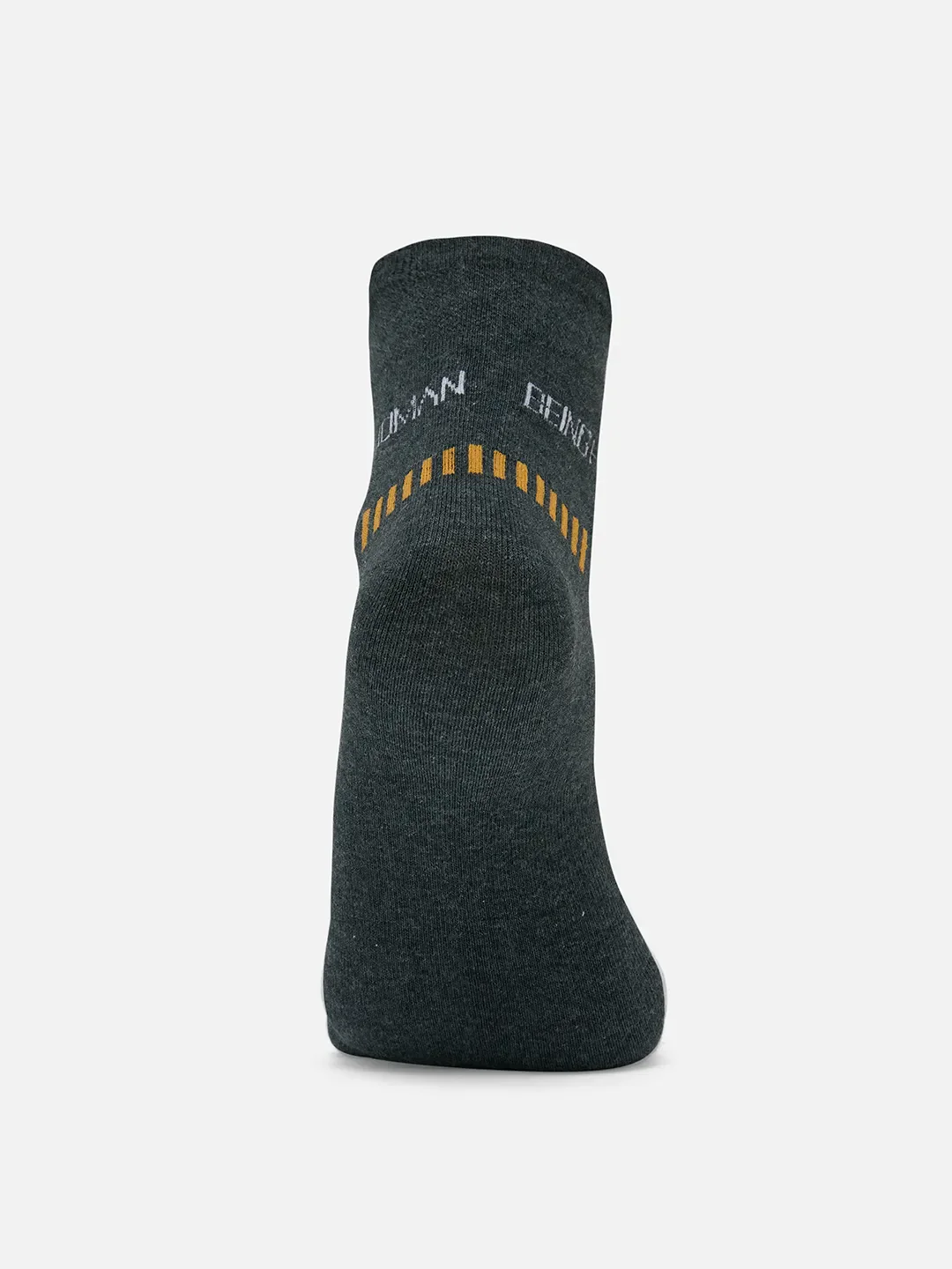 Grey Cotton Blend Men's Socks by Being Human Clothing - Image 5