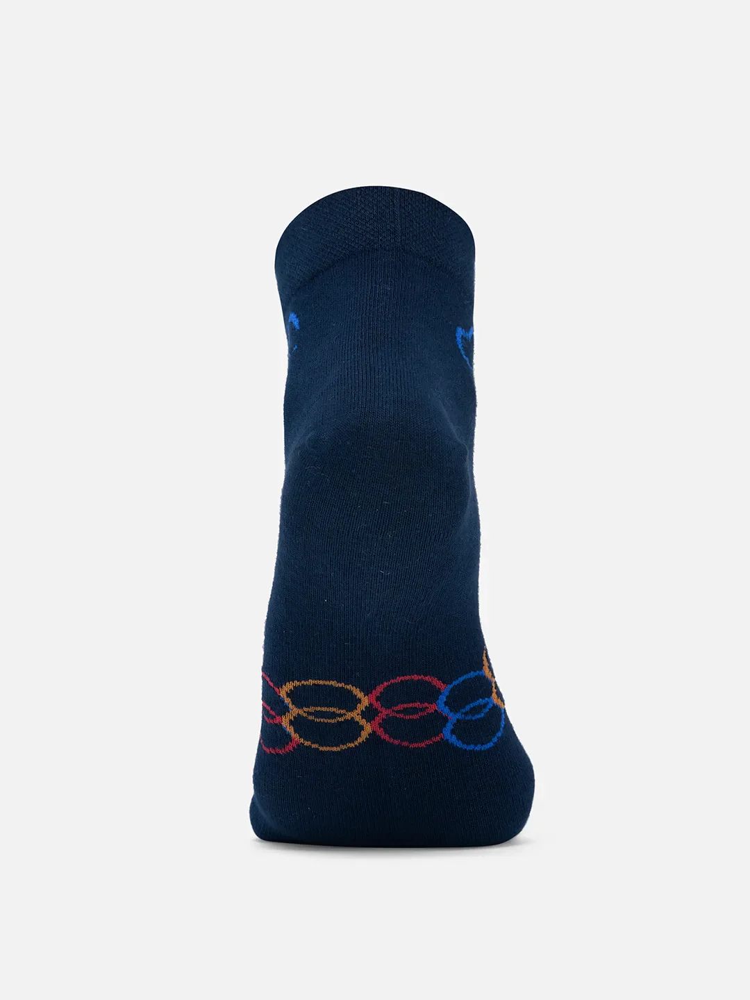 Blue Cotton Blend Men's Socks by Being Human Clothing - Image 2