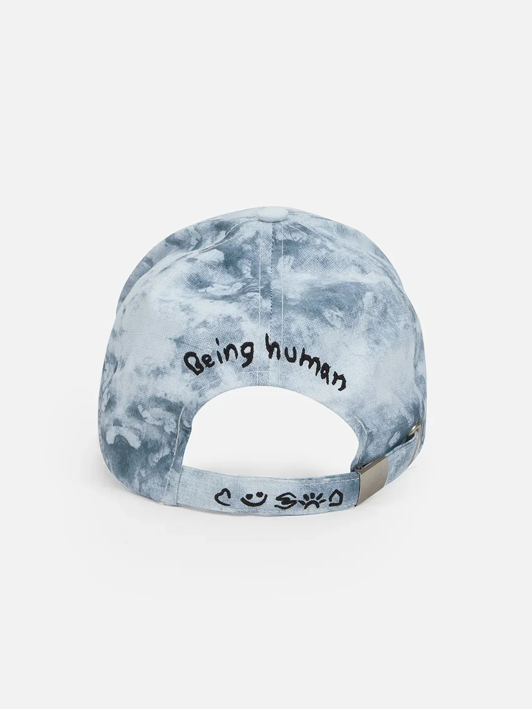 White Polyester Unisex Cap by Being Human Clothing - Image 3