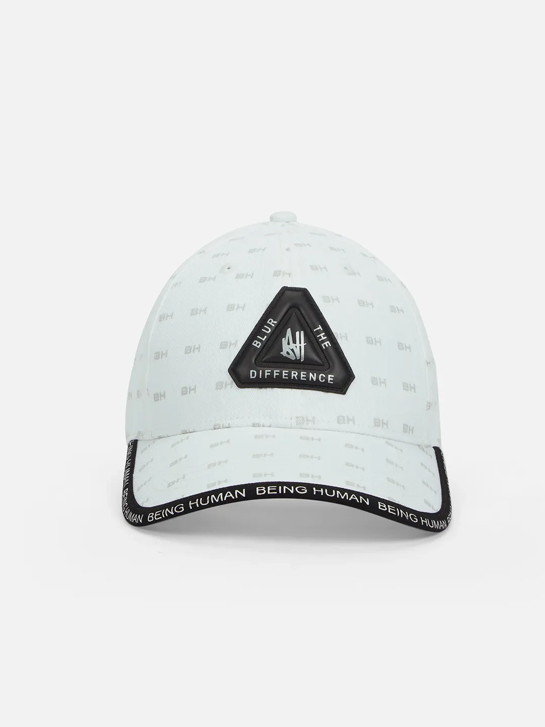 White Cotton Unisex Cap by Being Human Clothing - Image 2