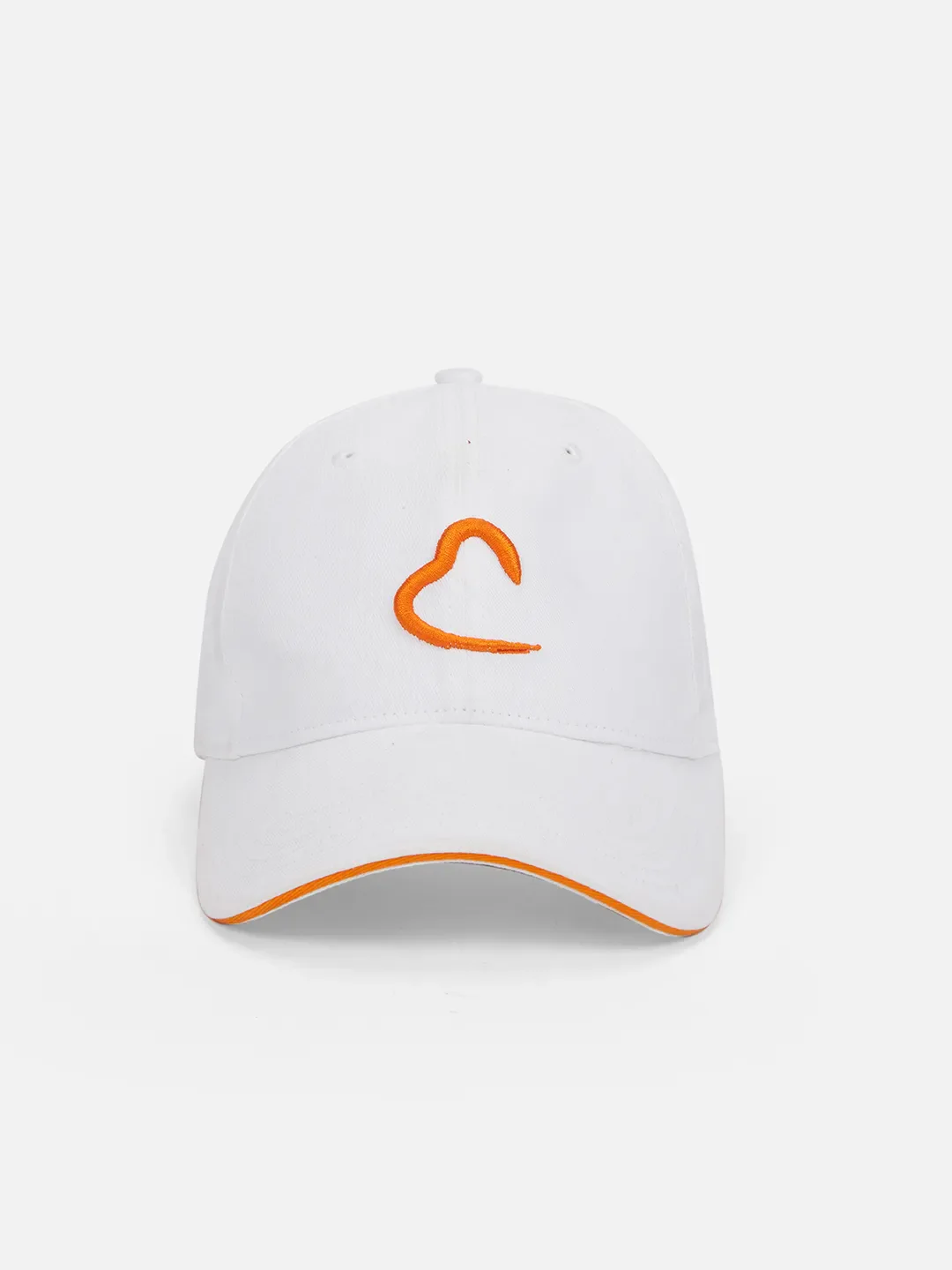 White Cotton Unisex Cap by Being Human Clothing - Image 2