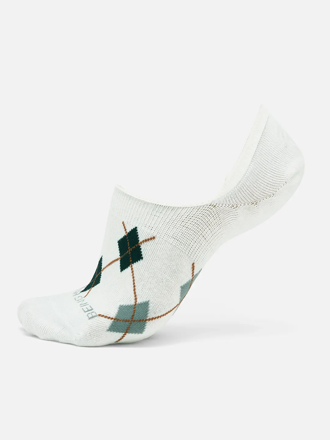White Cotton Blend Men's Socks by Being Human Clothing