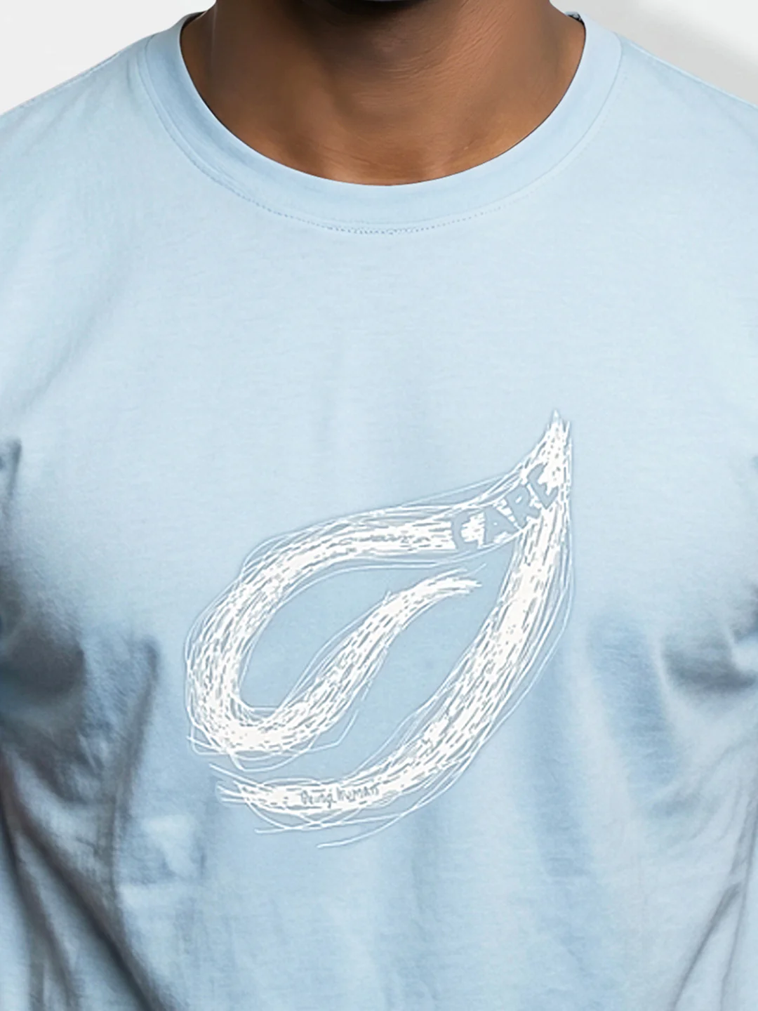 Blue Moderno Fit Men's Graphic T-Shirt by Being Human Clothing - Image 5