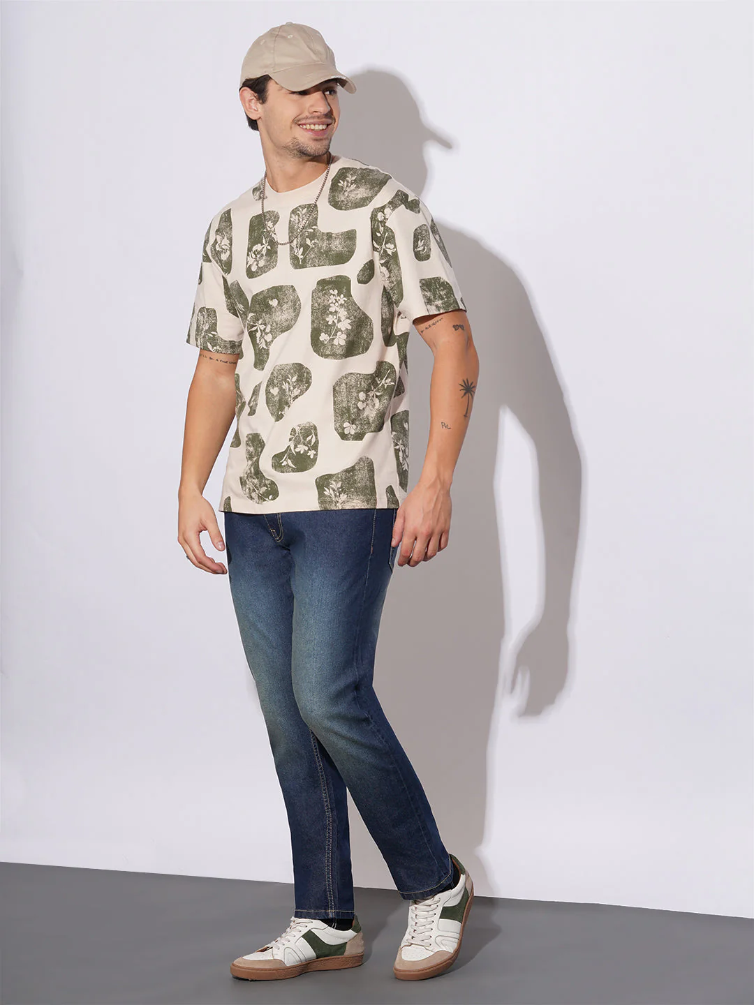 Dark Tone Slim Fit Jeans for Men by Being Human Clothing - Image 4