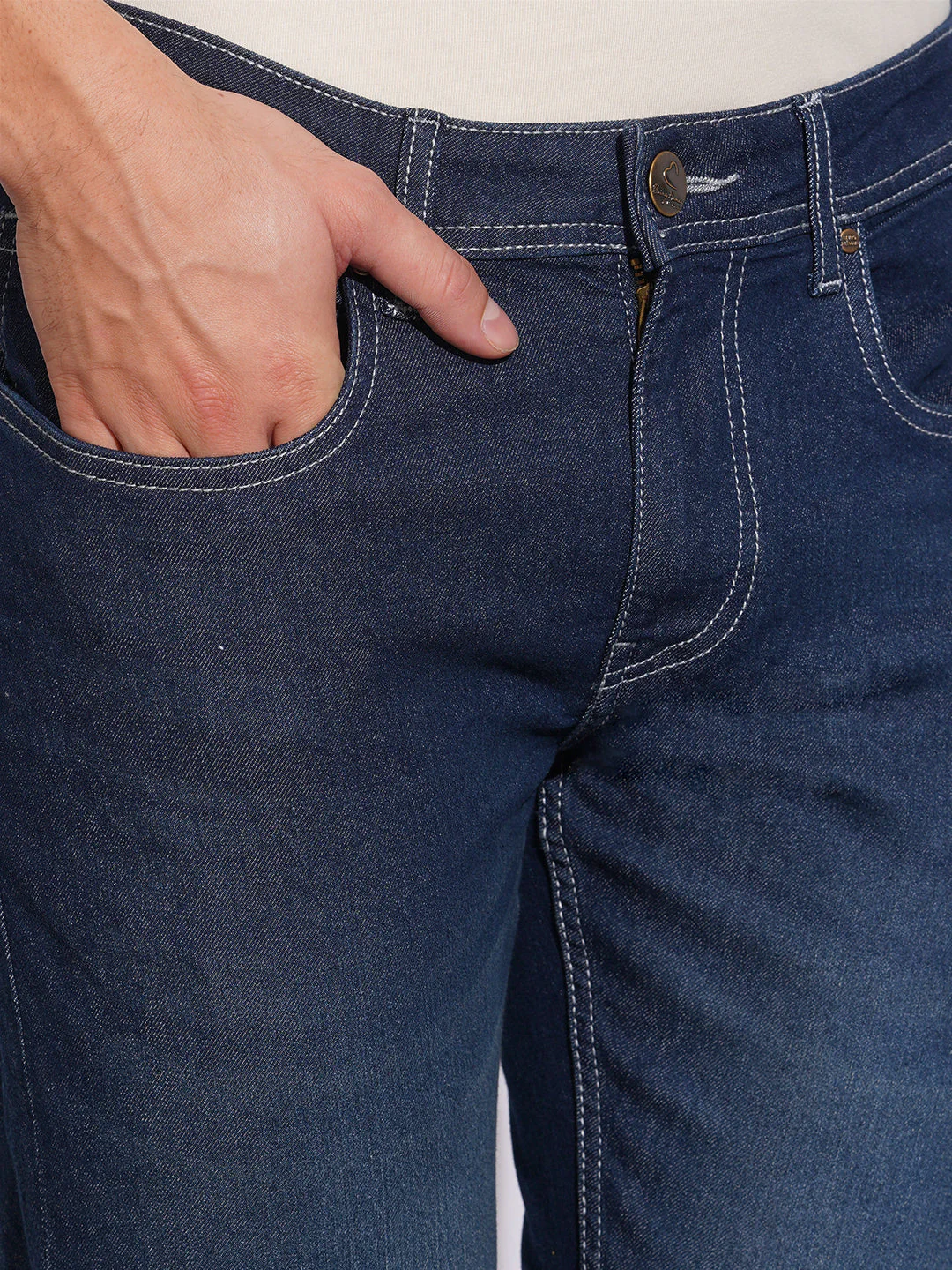 Dark Tone Slim Fit Jeans for Men by Being Human Clothing - Image 5
