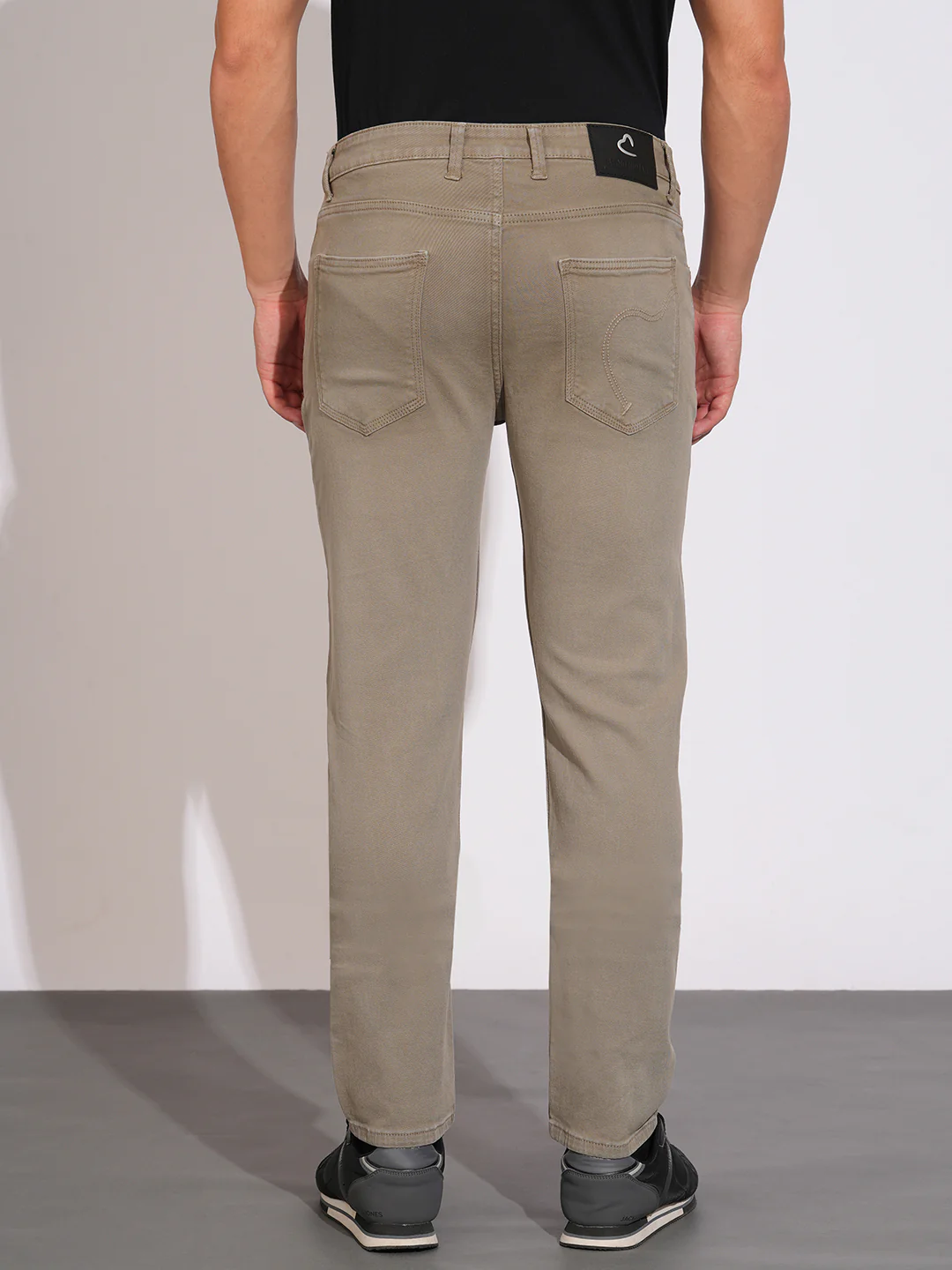 Green Straight Fit Denims for Men by Being Human Clothing - Image 3