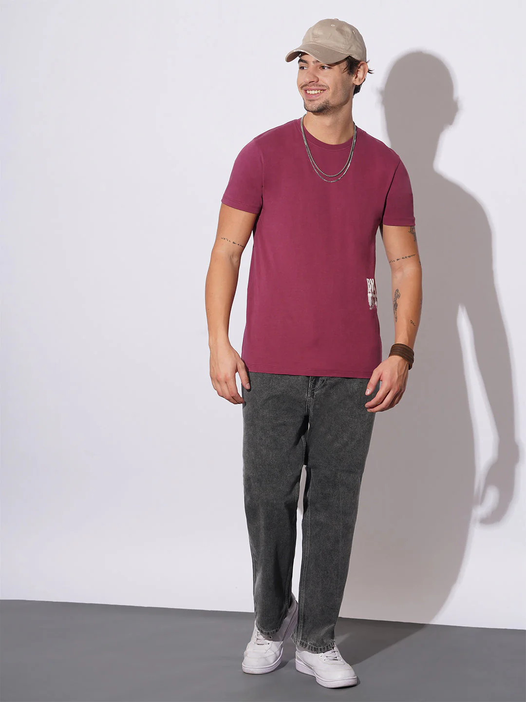 Grey Tone Anti Fit Jeans for Men by Being Human Clothing - Image 4